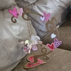 Silvestri Pink and Gold Heart Mobile